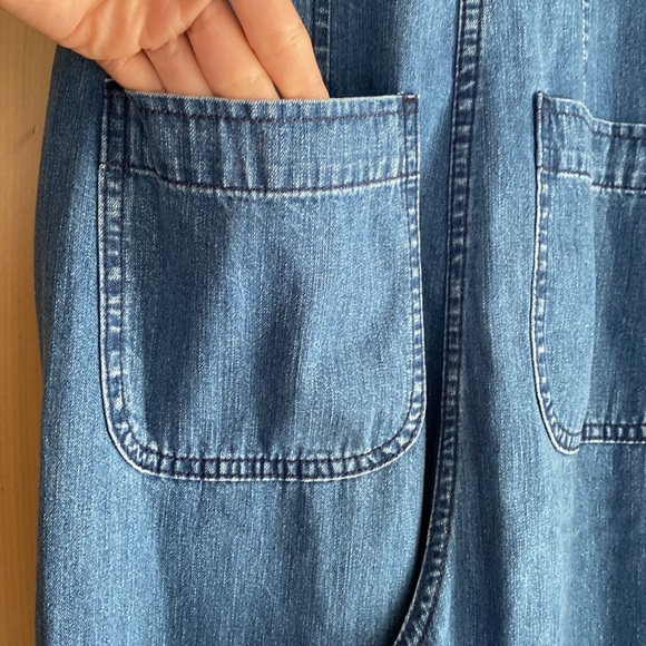 J.Crew Point Sur Patch Pocket Denim Coveralls size 4 - Picture 13 of 15
